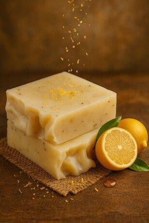 Patchouli-Zitronen-Seife